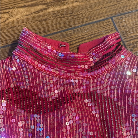 Vtg 1980’s Scarlet Rage Dress Medium Gorgeous! - Picture 6 of 9